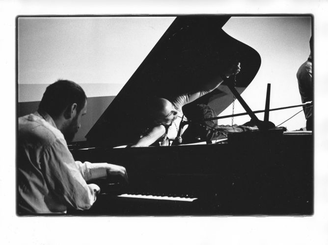 Fine und Carlo Inderhees 1985. Foto: Peter Oelmann Fine und Carlo Inderhees 1985. Foto: Peter Oelmann