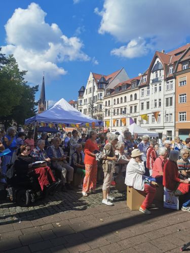 Abschlussveranstaltung auf dem Lindenauer Markt Abschlussveranstaltung auf dem Lindenauer Markt