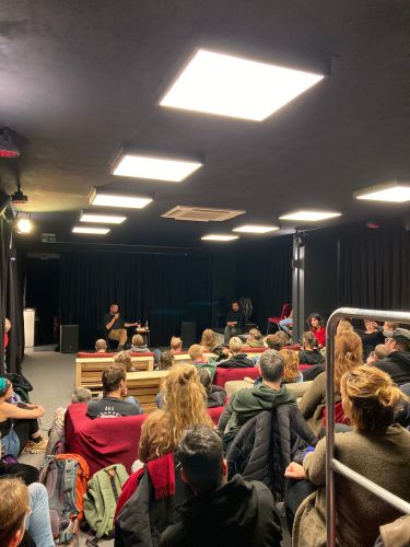 Diskussion in der Cinémathèque Diskussion in der Cinémathèque